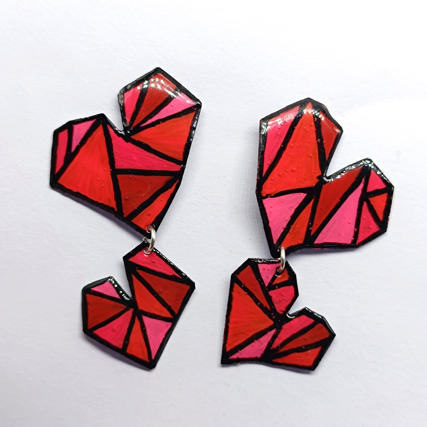 Corazonadas rojas